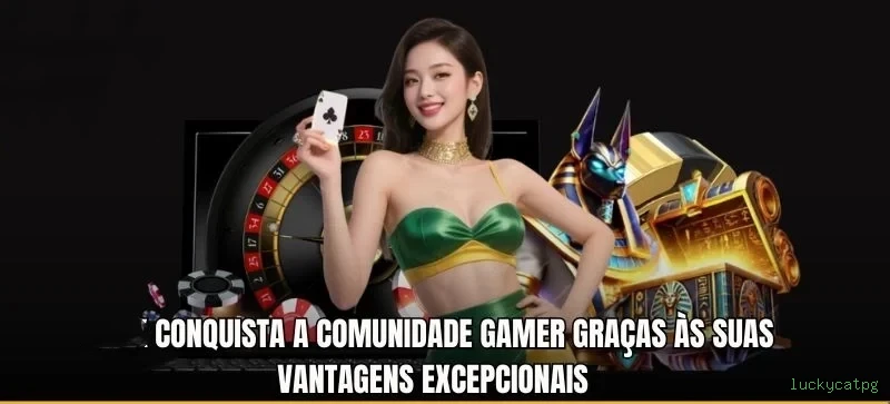 Ganhe prêmios incríveis na luckycatpg
